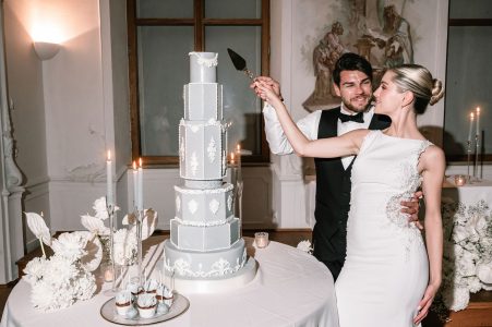 Hochzeitstorte Anschnitt